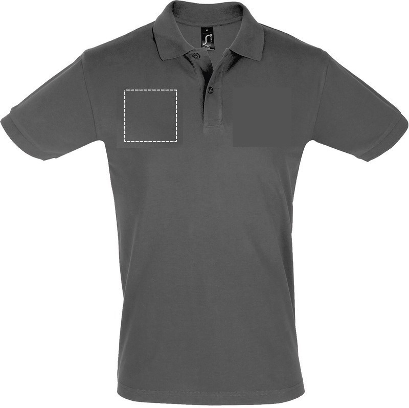 Athens polo shirt right chest