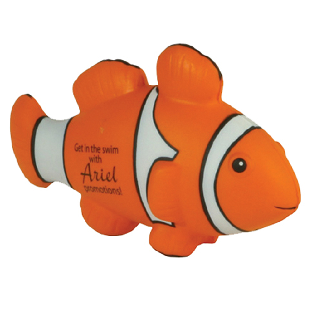 Gadget Antistress a forma di pesce rosso Nemo
