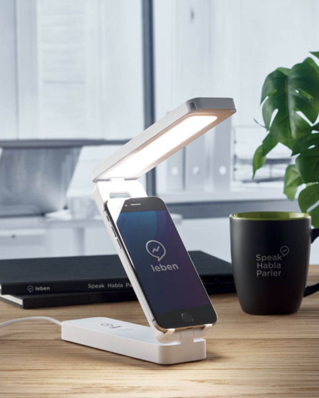 Lampada powerbank ufficio
