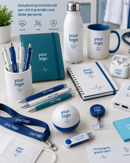 Gadget sanitari personalizzati: partire dall'utilizzo